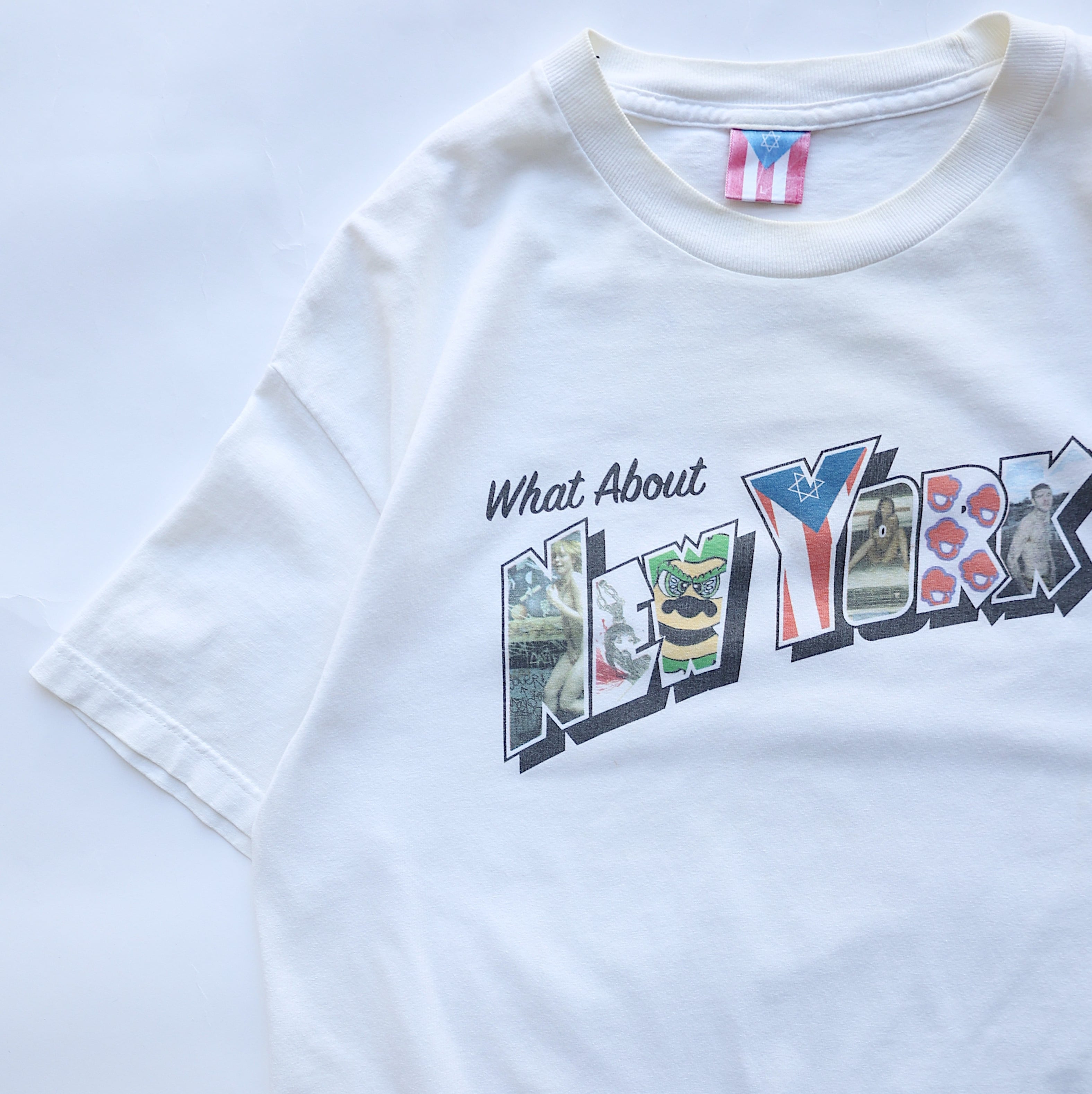 aNYthing × agnes b. New York tee アニエスベー 00S ANYTHING×AGNES B