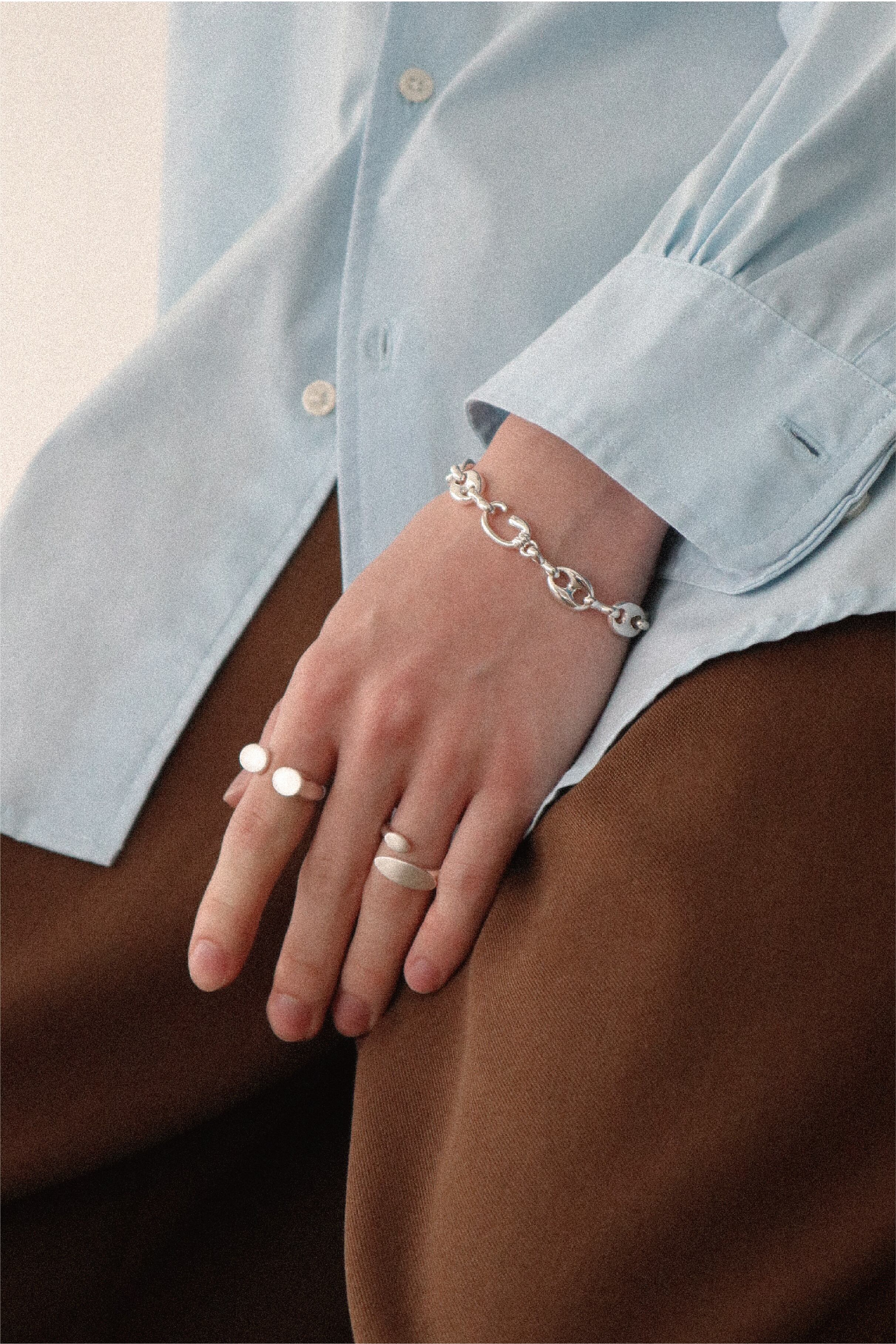Anchor Chain Bracelet “Tide Arc” | naute