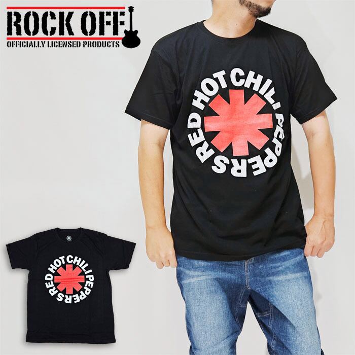 レッドホットチリペッパーズ Tシャツ ROCKOFF バンドTシャツ ロック Red Hot Chili Peppers レッチリ アスタリスク【送料無料】