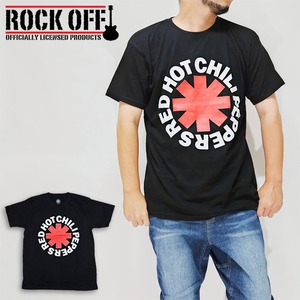 レッドホットチリペッパーズ Tシャツ ROCKOFF バンドTシャツ ロック Red Hot Chili Peppers レッチリ アスタリスク【送料無料】
