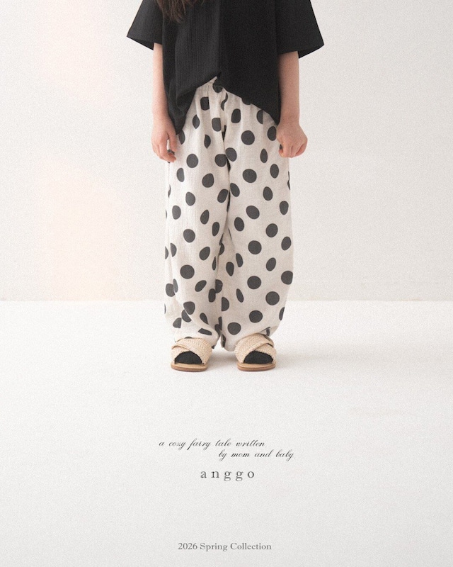 予約⌇anggo / Pie pants