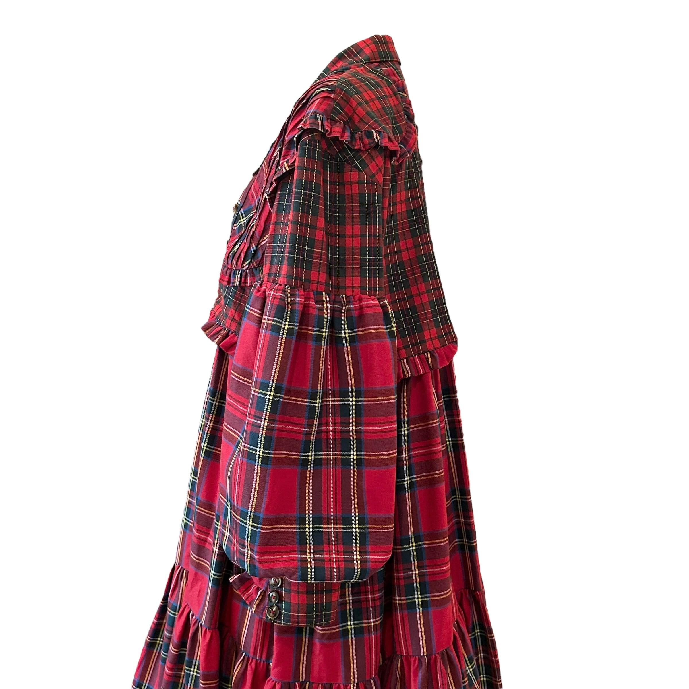 ヨークドッキングスーツワンピース　RED