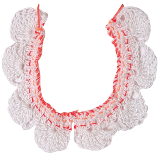 Meri Meri -Crochet Collar Necklace-