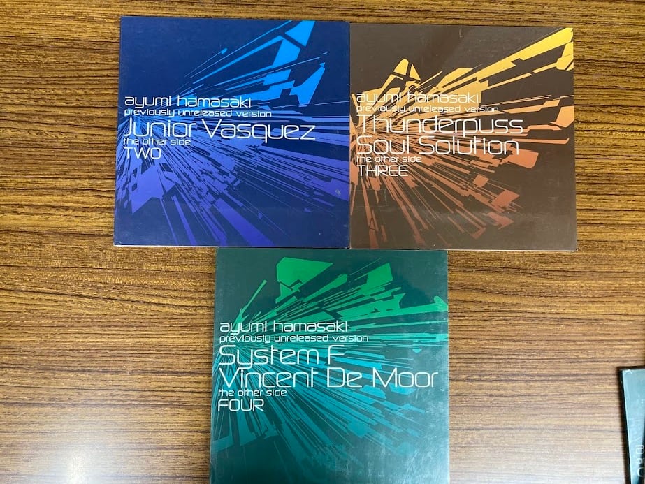 ayumi hamasaki previously unreleased version TWO・THREE・FOUR CD3