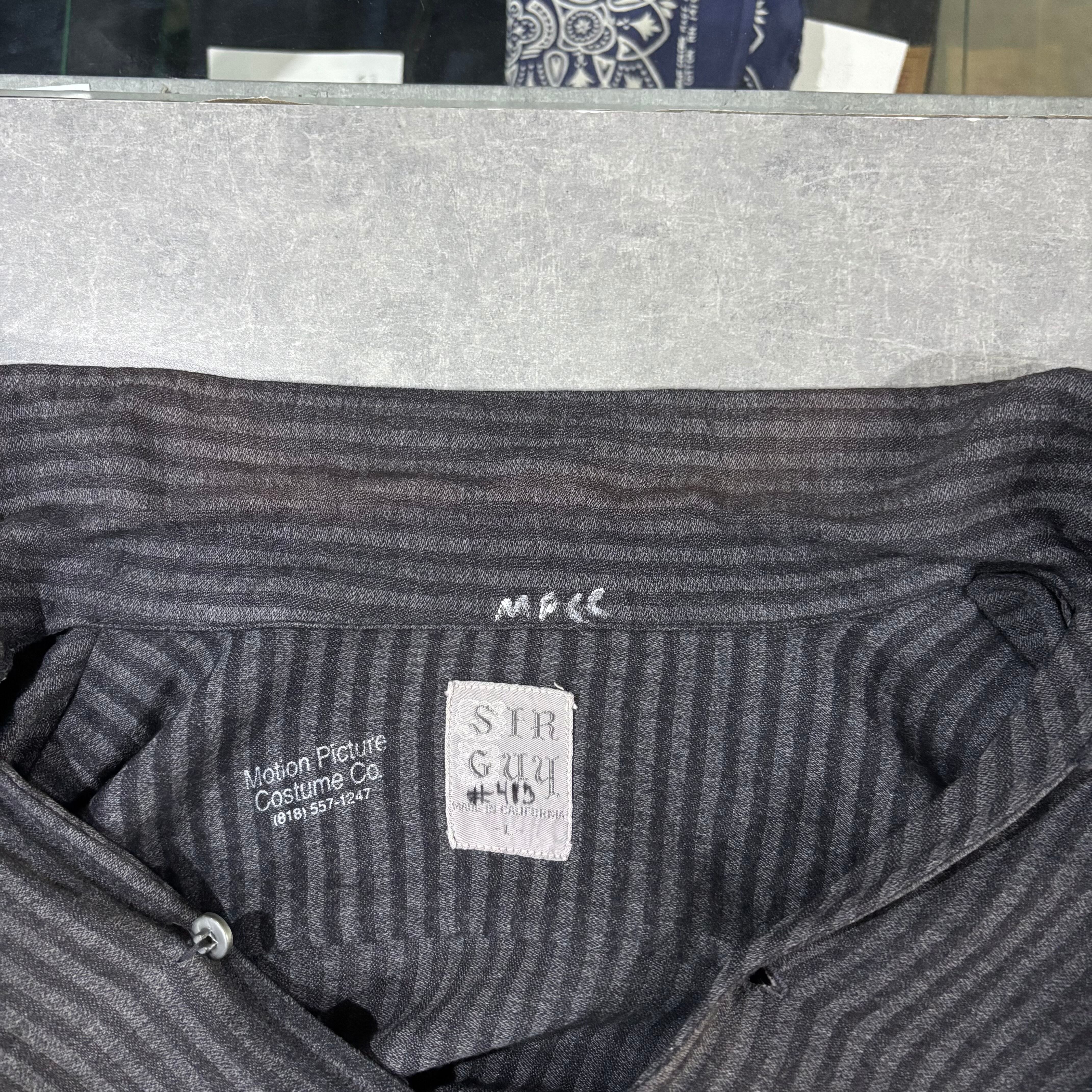 50s【Sir Guy】L/S Rayon Open Collar Shirt | the Holic vintage clothing