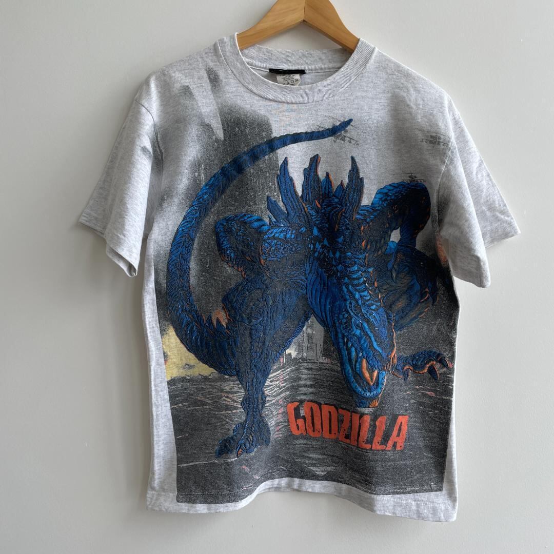 GF7 Tシャツ ムービーT ゴジラ GODZILLA エンボス加工 | ビンテージ 