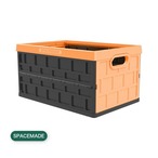 【2セット】SPACEMADE 折り畳みコンテナ 46リットル