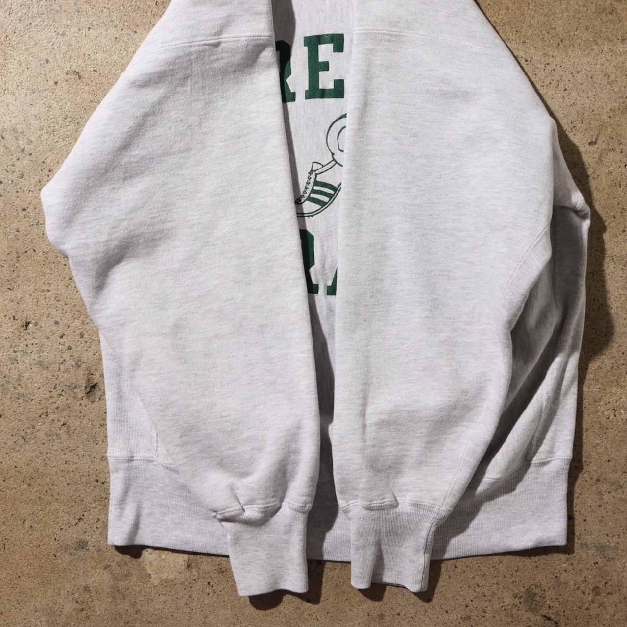 極美品 XL 90s リバースウィーブ ウイングフット スウェット グレー 緑 グリーン Reverse Weave Champion