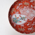 ハートと扇の豆皿