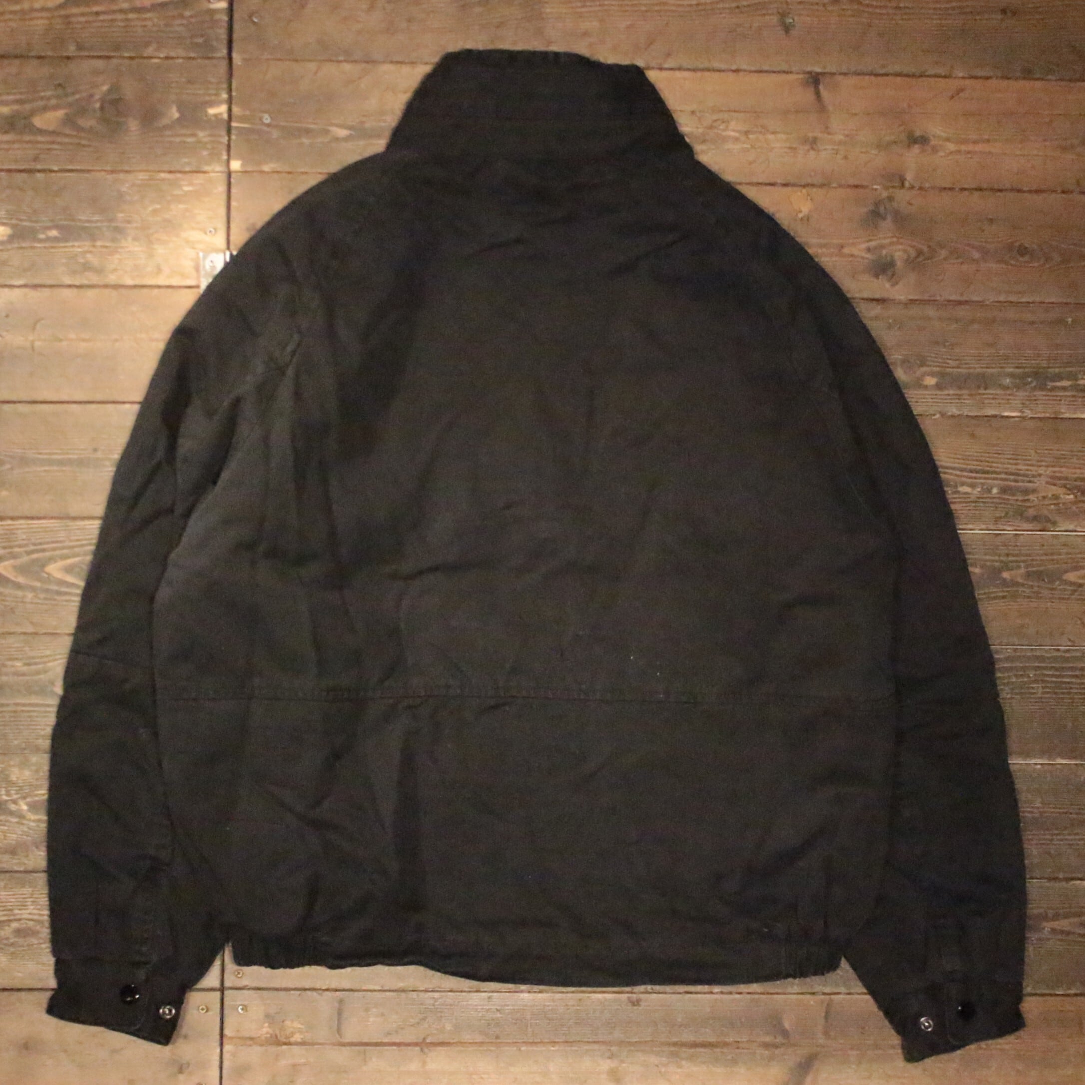 ジャケット・アウター HIDE AND SEEK Washed Sailing Jacket HIDE AND SEEK】Washed Sailing Jacket -BLACK （ハイドアンドシーク