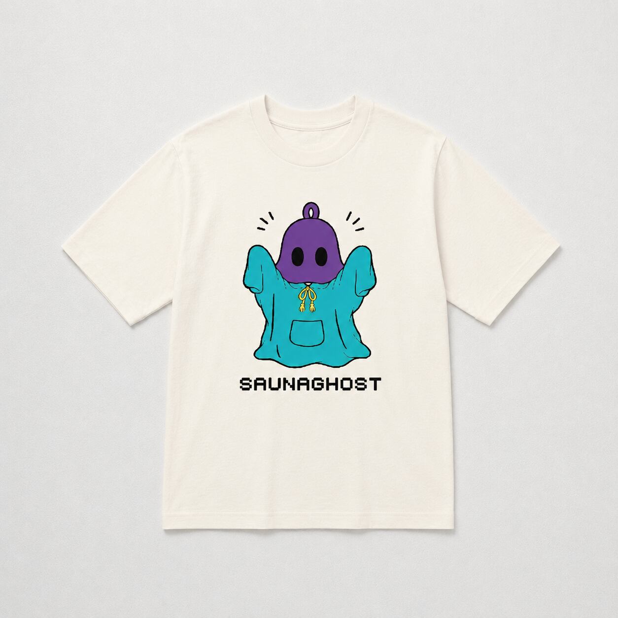 SAUNAGHOST Tシャツ サウナゴースト(ヴィンテージホワイト)