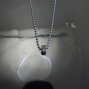 GODSIZE® TINY LABEL RING PENDANT / ゴッドサイズ®タイニーレーベルリングペンダント