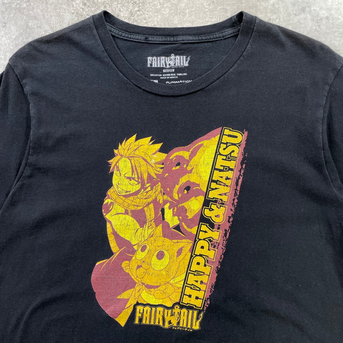 FAIRYTAIL フェアリーテイル アニメ キャラクタープリントTシャツ