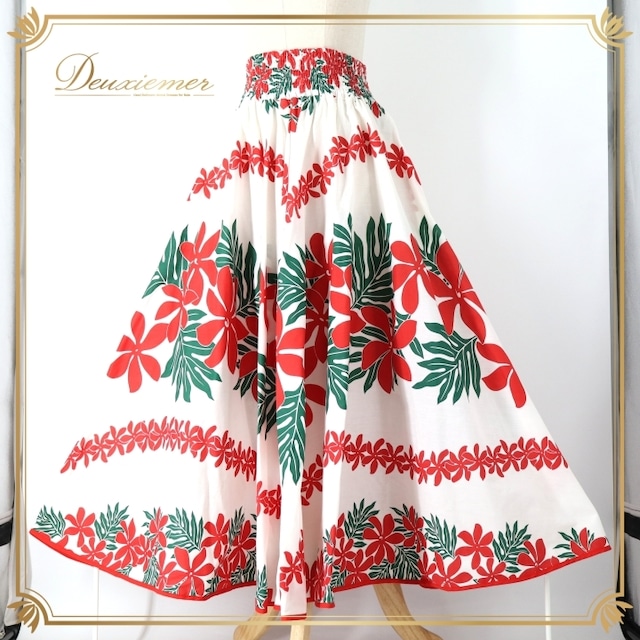 フラダンス 衣装 パウスカート ホワイト系 パンドール 日本製 ティアレ柄 モンステラ柄 ハワイアンプリント アロハ フラ ダンス レッスン 練習 白 赤 緑 シングル スカート フレア 華やか 鮮やか かわいい おしゃれ 上品 レッド系 グリーン系 大人用 南国風 トロピカル テイスト フラワー柄 スカートスタイル フラダンス 衣装 パウスカート ホワイト系 パンドール 日本製 ティアレ柄 モンステラ柄 ハワイアンプリント アロハ フラ ダンス レッスン 練習 白 赤 緑 シングル スカート フレア 華やか 鮮やか かわいい おしゃれ 上品 レッド系 グリーン系 大人用 南国風 トロピカル テイスト フラワー柄 スカートスタイル