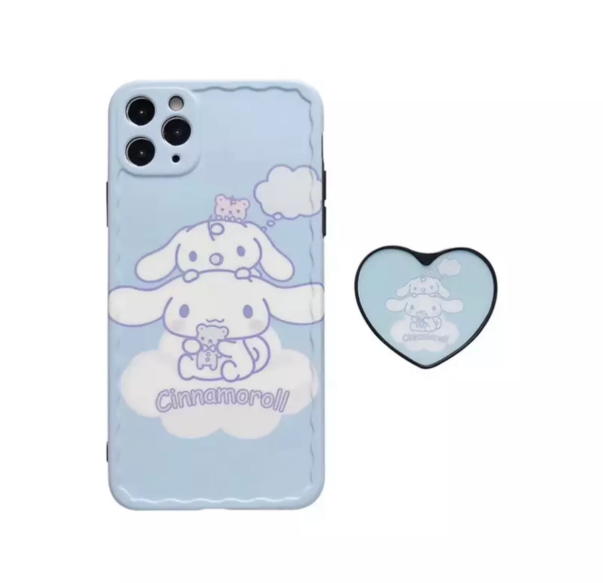 サンリオ シナモロール iPhoneケース スタンドホルダー付き | Sanrio