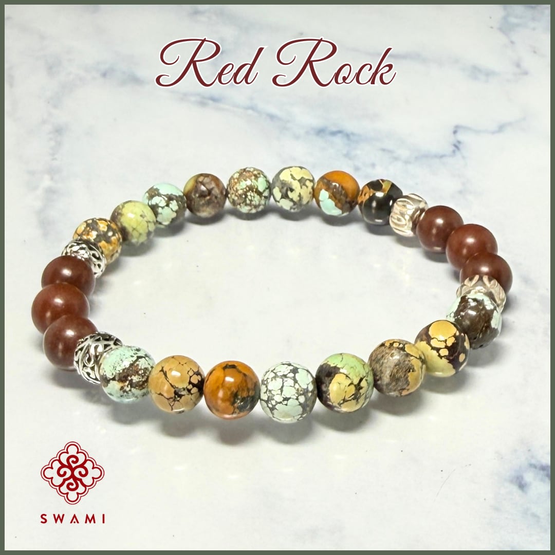 SWAMI スワミブレスレット レッドロック(Red Rock)(1点物)