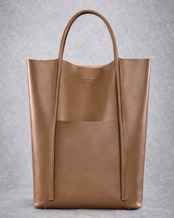 【縦長トート&ベルトセット販売】縦長トートバッグ&イタリアンレザー編み込みベルト