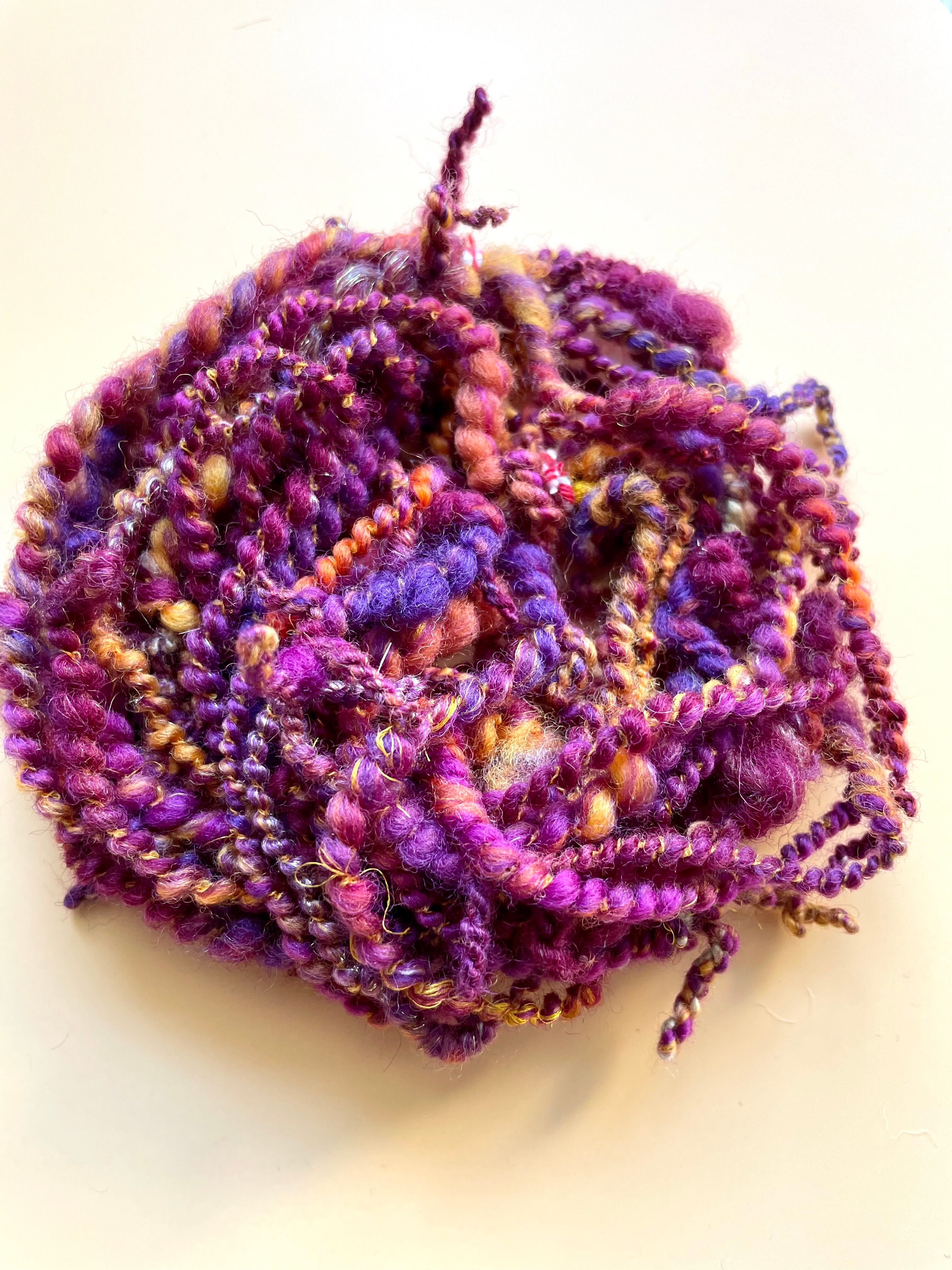 アートヤーン  手紡ぎ糸