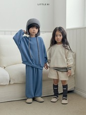 【取寄】LITTEL HI テクスチャージョガーパンツ｜秋服｜韓国子供服｜26/AT