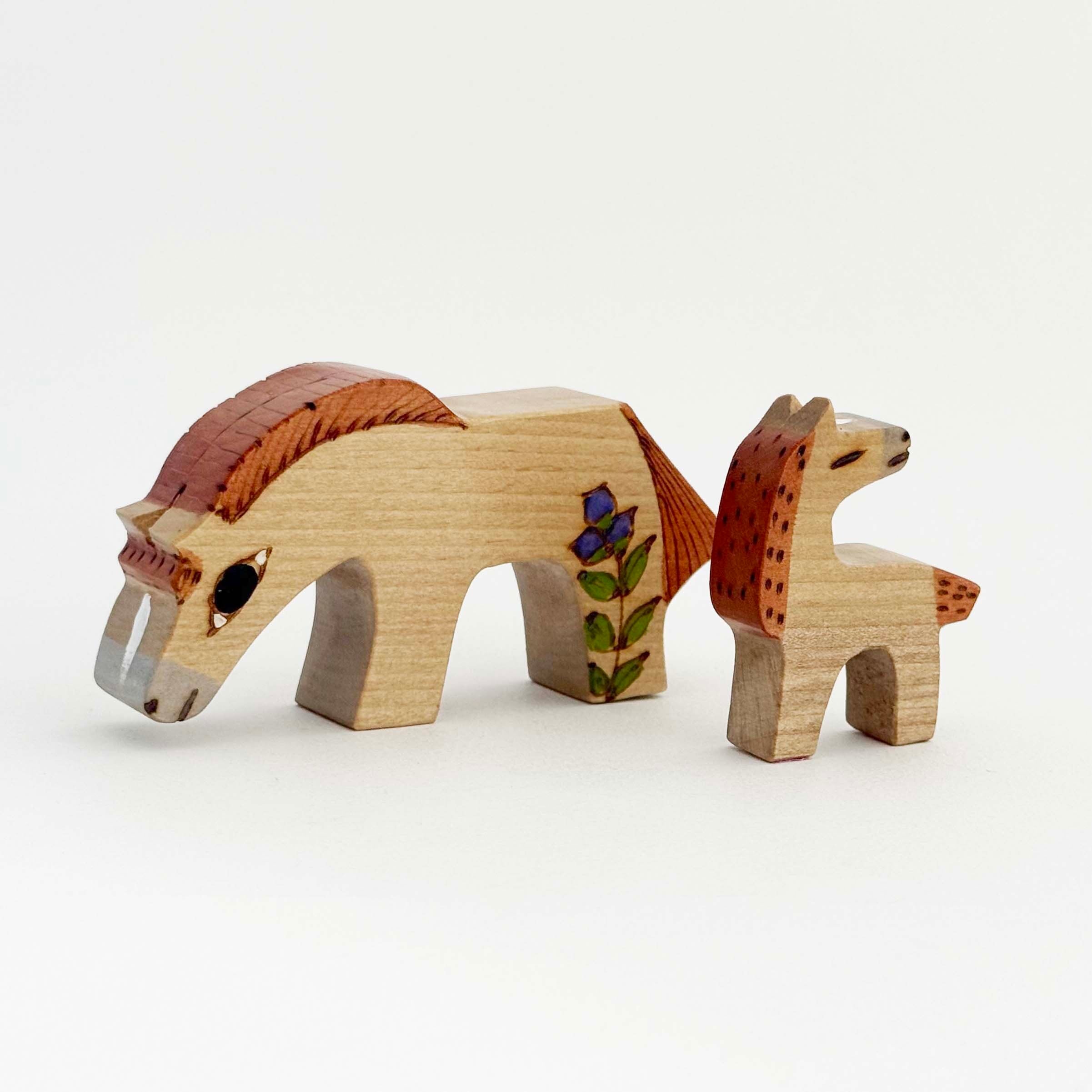 五十嵐豊 郷土民芸「親子駒」A