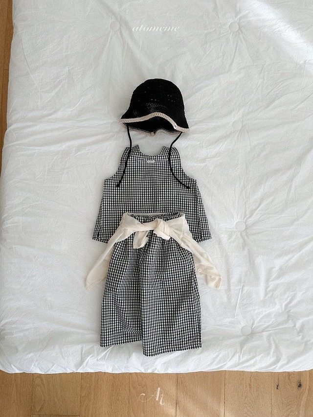 atomeme26su_Muse Check Blouse