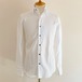 Pique Regular Collar Shirts　White