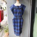 ブロックチェックタイトワンピース
