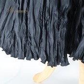 社交ダンス 衣装 スカート ブラック系 チャコット Chacott レッスン 練習 レッスンウェア 練習着 黒 無地 シンプル 華やか シャーリング 軽やか ふんわり おしゃれ 上品 大人っぽい 日本製 大人用 ダンスウエア 楽な着心地 おしゃれなデザイン スポーツ 女性用 スカートタイプ ダンスレッスン スタイリッシュ フィット感