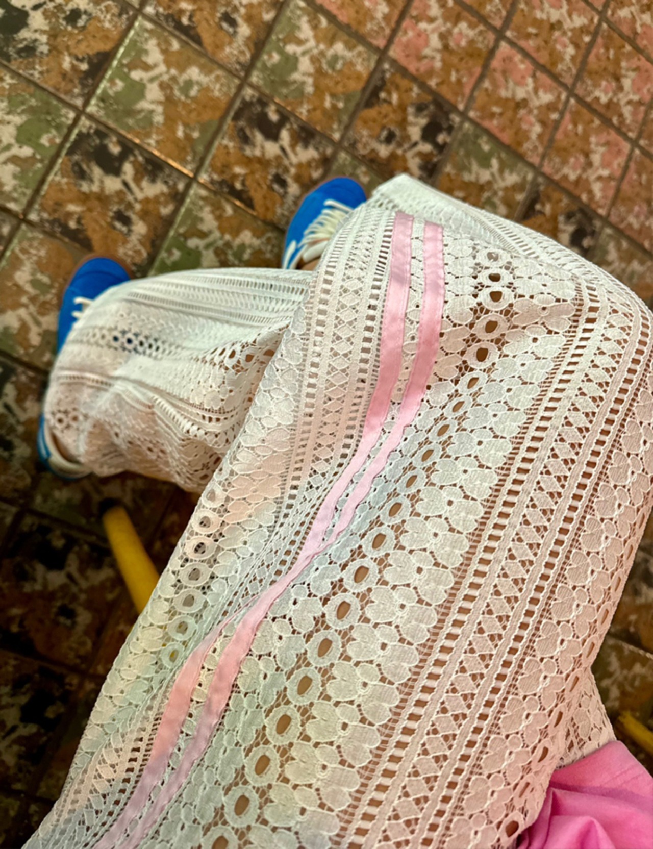 【25ss】Lace Track Pants_ 2colors