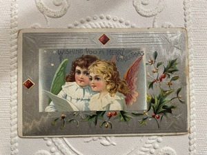 【GPG022】【Christmas】antique card /display goods