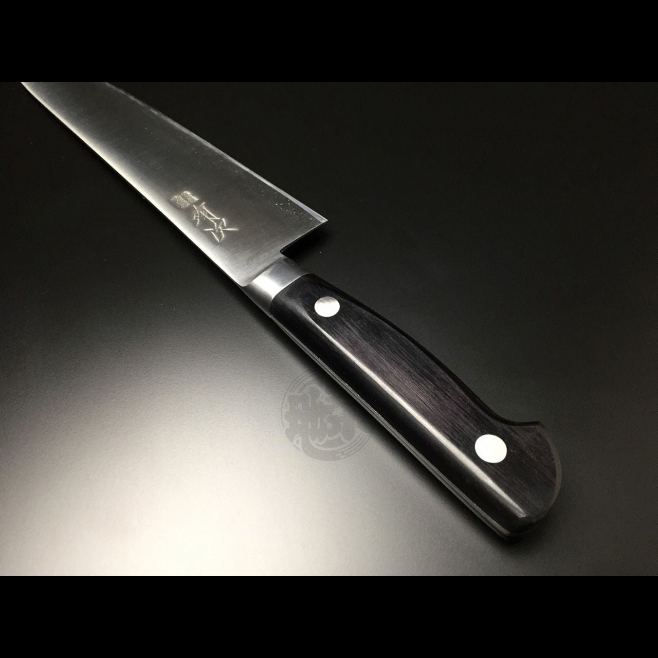名入れ/送料無料】有次 包丁 牛刀 210mm 日本製 S合金鋼 Aritsugu 黒木