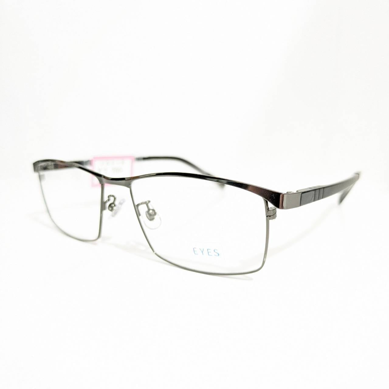 【EYES】スクエアメタルフレーム グレー