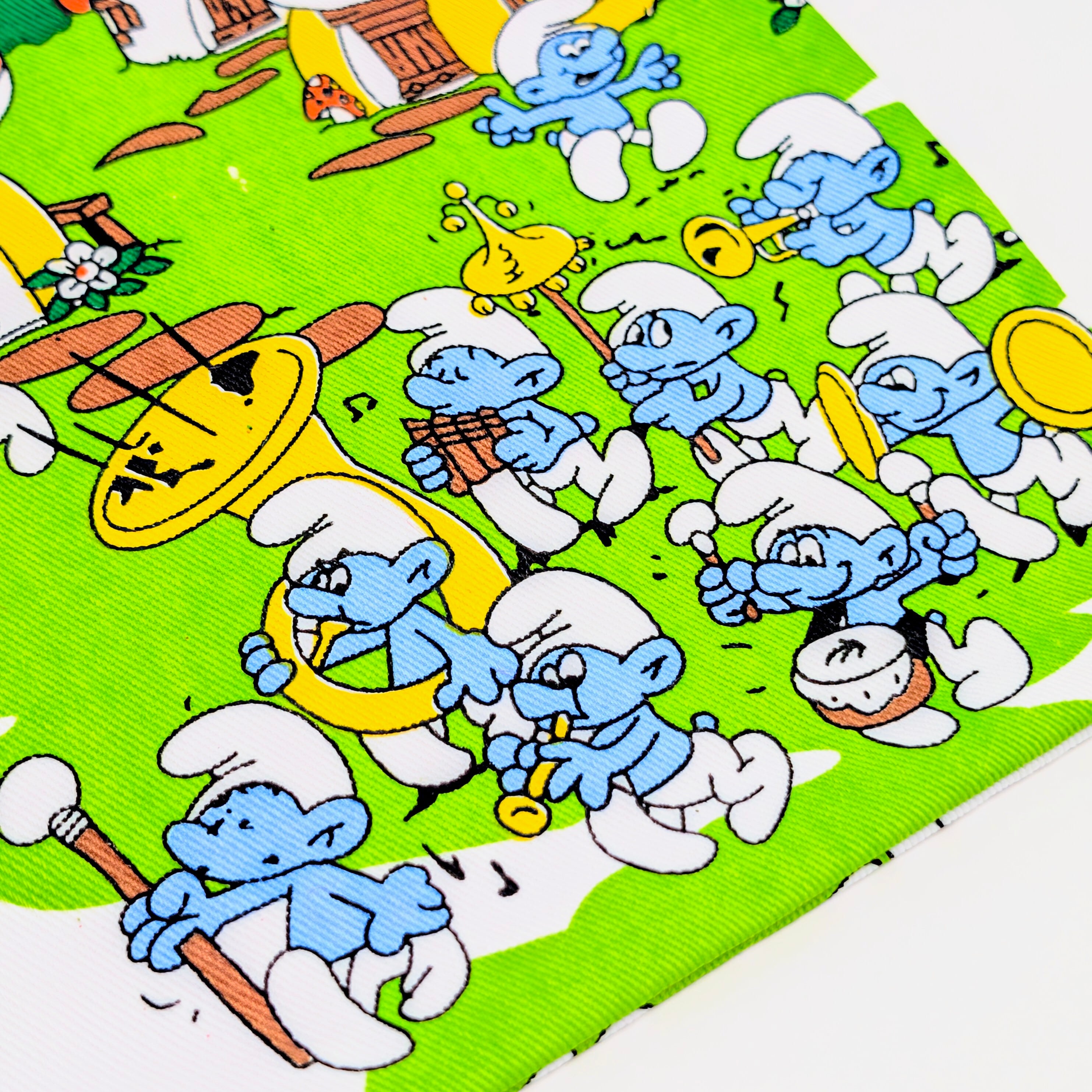✨️可愛すぎて何枚も欲しい♡✨️アメリカンキャラクターPURSE【 Smurf ( スマーフ ) 】 スマーフ村 / 巾着袋 〚アメリカン雑貨 アメトイ〛【 Smurf（ スマーフ ）】アメリカンキャラクター巾着袋 〚アメリカン雑貨 アメトイ〛