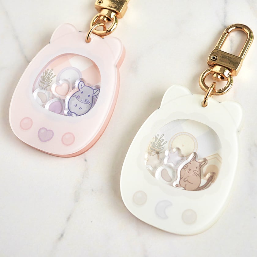 ゲームシャカシャカキーホルダー | チンチラ雑貨MarkCrown｜チンチラ