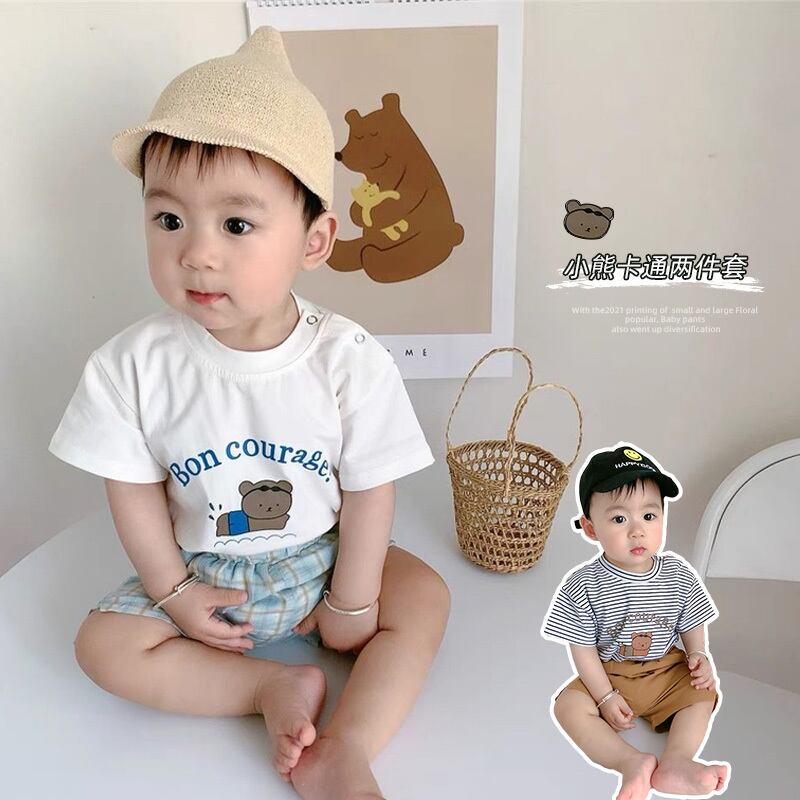 サマーTシャツ トップス カジュアルショーツ スタイル 夏物 ブルマー 超面白いベビーショップ42343449030