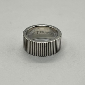 ティファニー TIFFANY コインエッジ リング 10号 SV925
