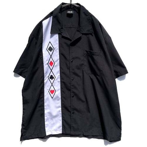 [Steady - Made In USA] Vintage S/S Open Collar Shirts [1980s-] Vintage Open Collar Shirts