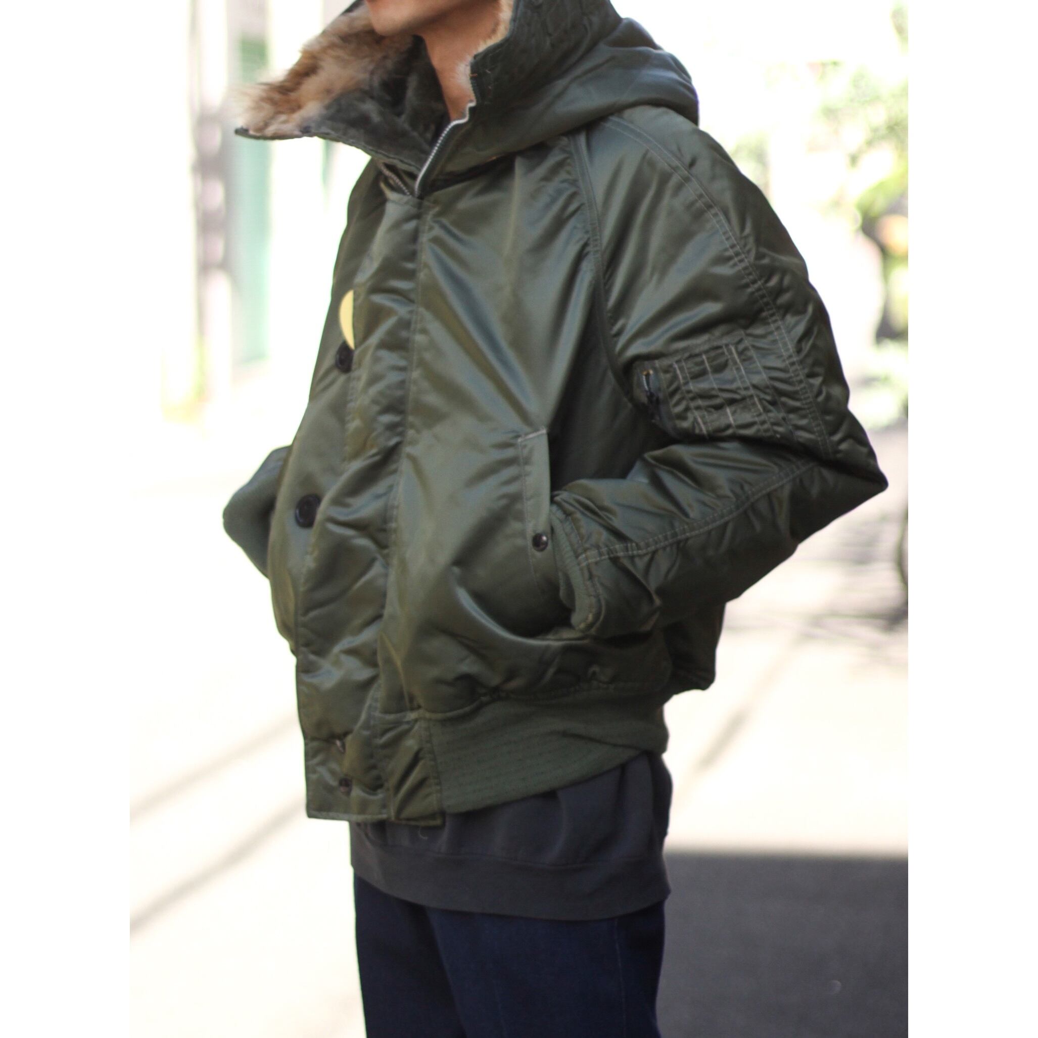 CUBA】2000s vintage CORINTH MFG CO N-2B flight jacket made in USA 