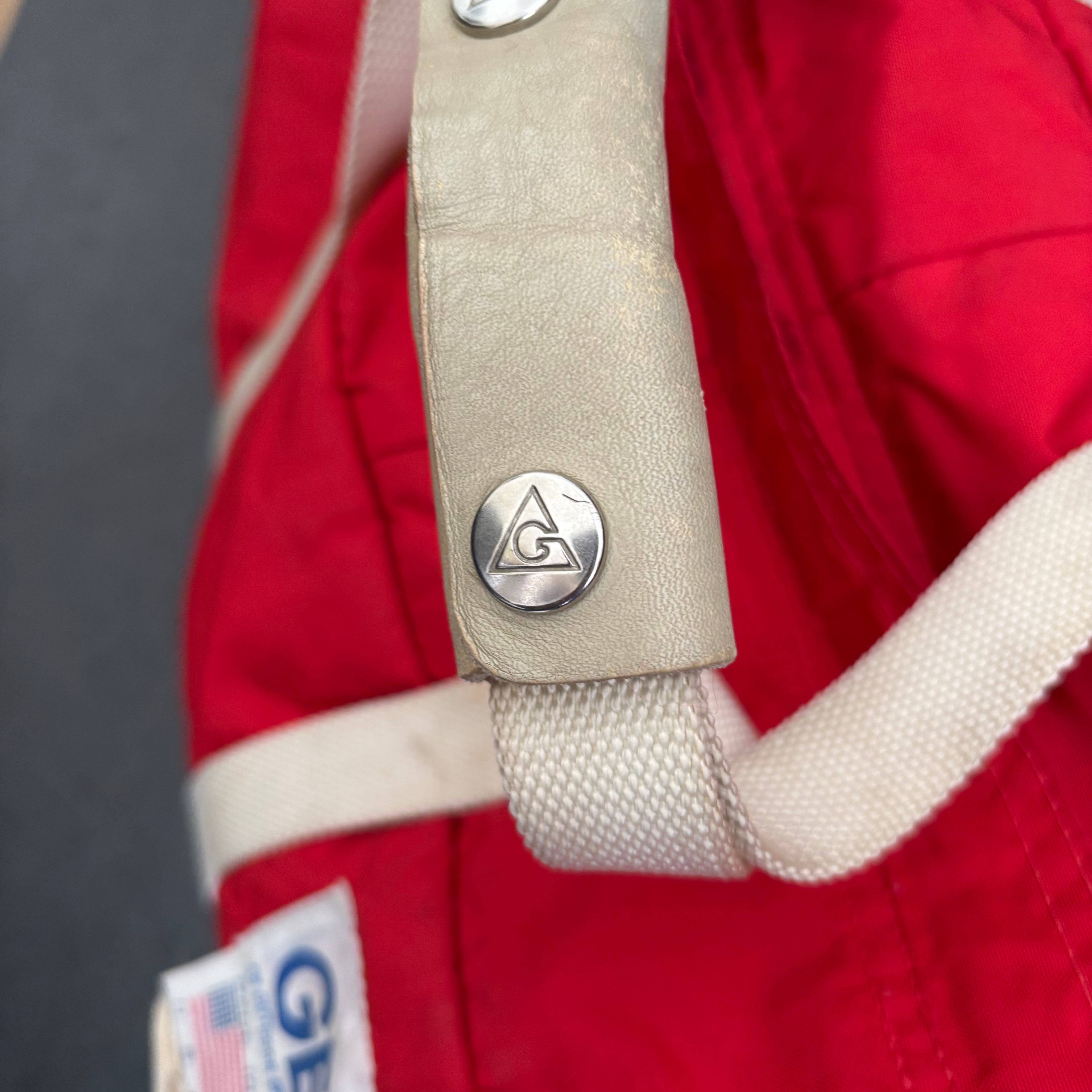 Vintage GERRY Large Red Duffle bag Made in USA | ACROSS THE RIVER