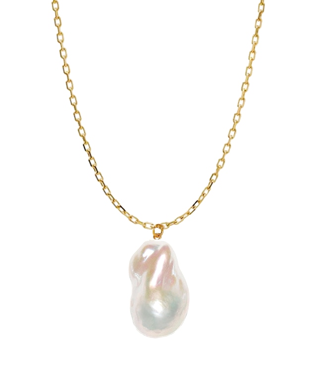 baroque pearl necklace〈高品質 Sクラス〉