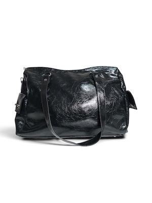 【PLANET STUDIO】 Front Zip Buckle shoulder Bag