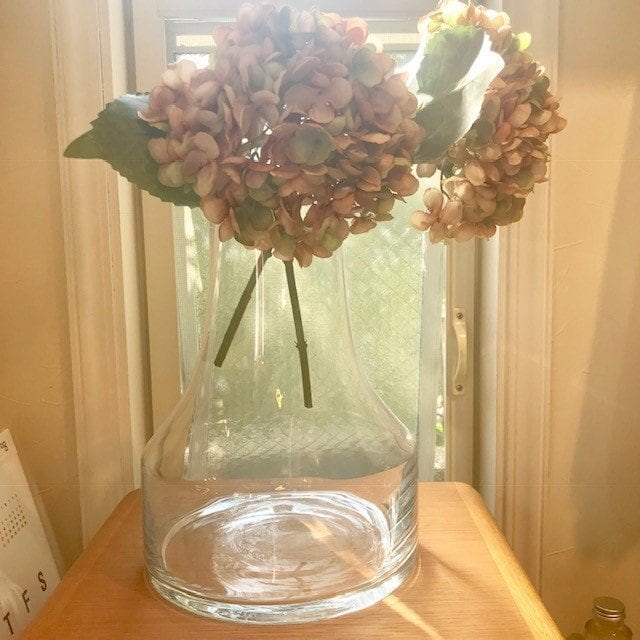 共同購入価格 Badash ムラノスタイル 口吹きアートガラス Allura 10.5インチ マルチカラー花瓶 花瓶、花器 