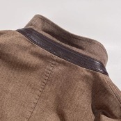 THE SCOTCH HOUSE ザ・スコッチハウス ヘリンボーン柄 テーラードジャケット M/ブラウン系 メンズ 三陽商会