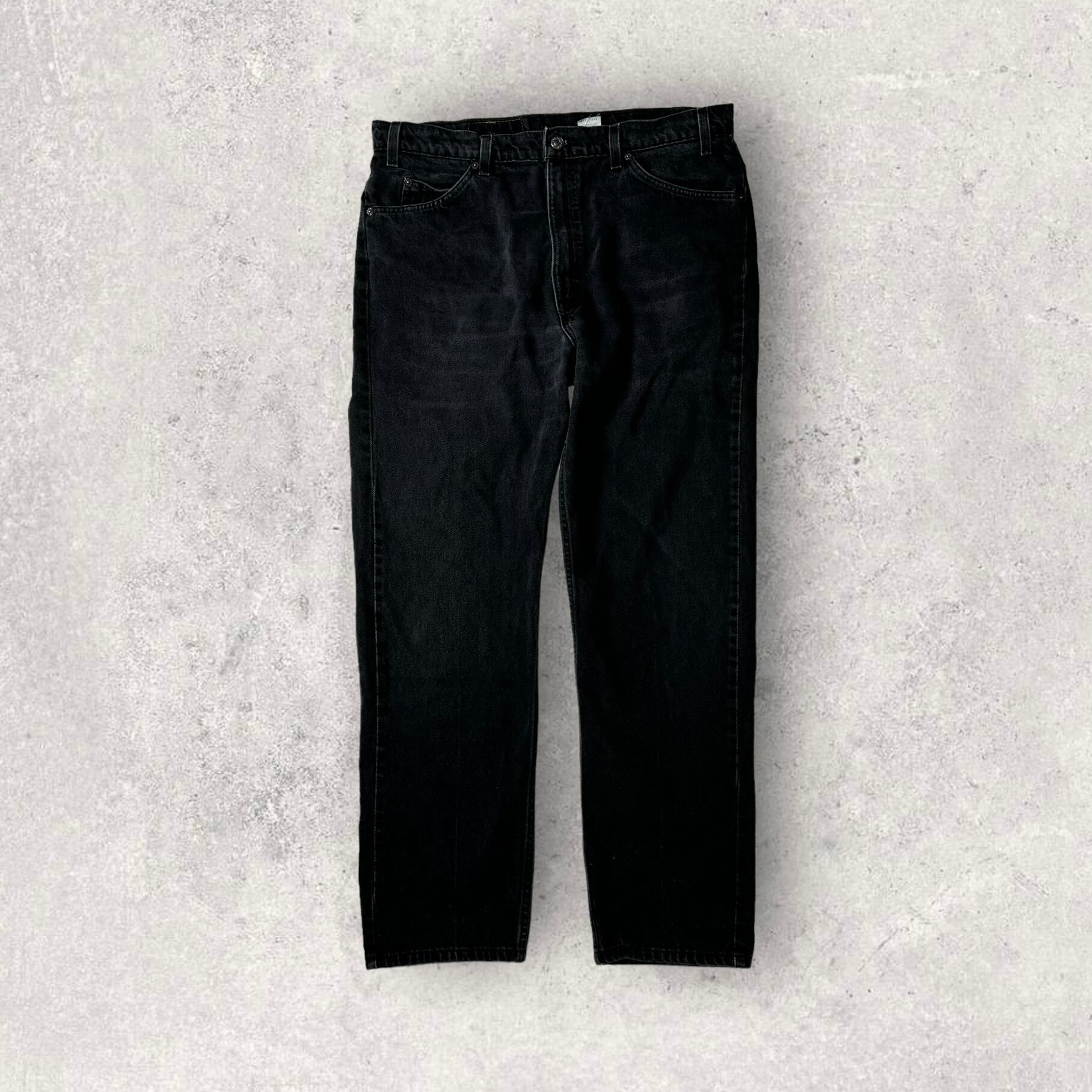 "90's Levi's" 505 black denim pants