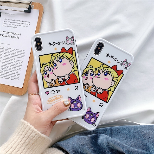 キュート Iphone11 Proケース セーラームーン Iphonexsケース 猫 カートゥーン Iphone11 Xr 8 8plus 保護カバー 白 女子 可愛さup 新作 Girlshares キュート Iphone11 Proケース セーラームーン Iphonexsケース 猫 カートゥーン Iphone11 Xr 8 8plus 保護カバー 白 女子 可愛さup 新作 Girlshares