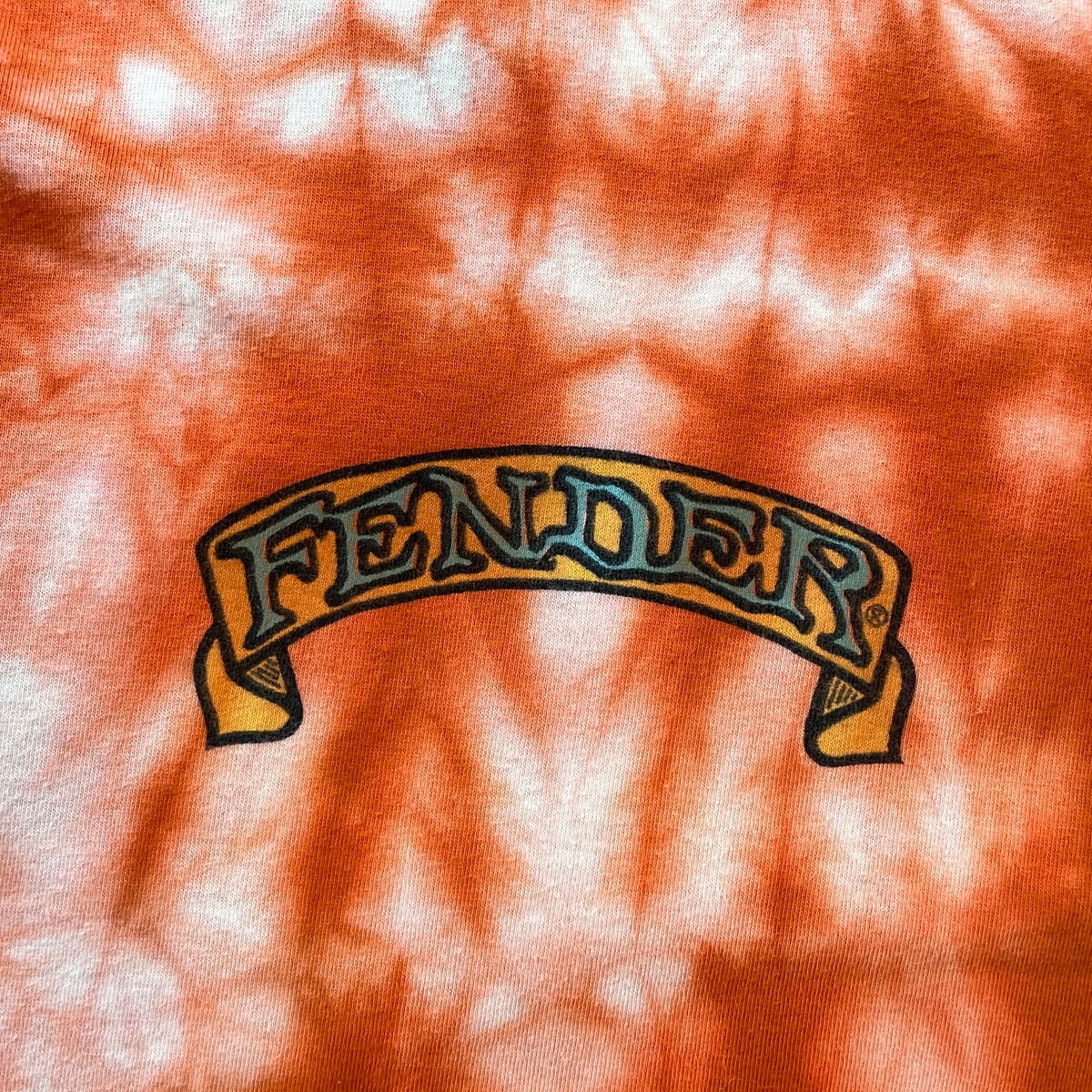 90年代 FENDER フェンダー タイダイプリントTシャツ ジミ