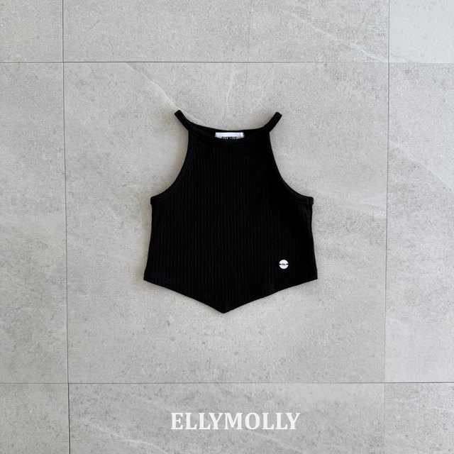 [予約][送料無料]≪ELLY MOLLY≫Clean V-Cut Sleeveless Top 53