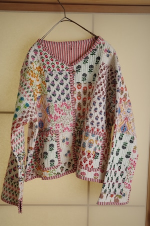 Patchwork Quilted Reversible Jacket