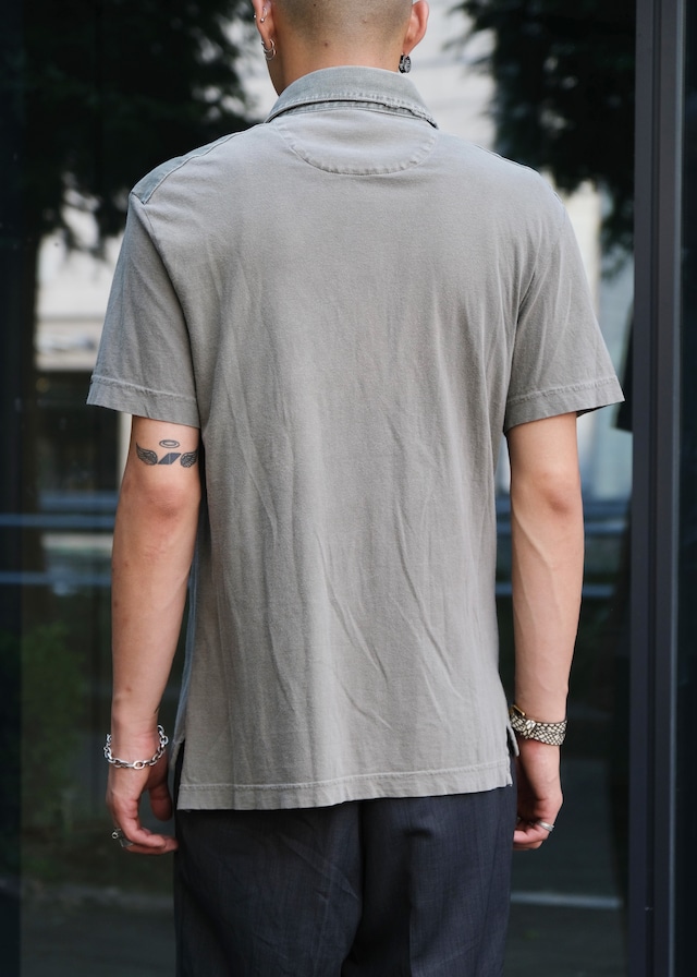 00’s D&G regular collar short sleeve shirt