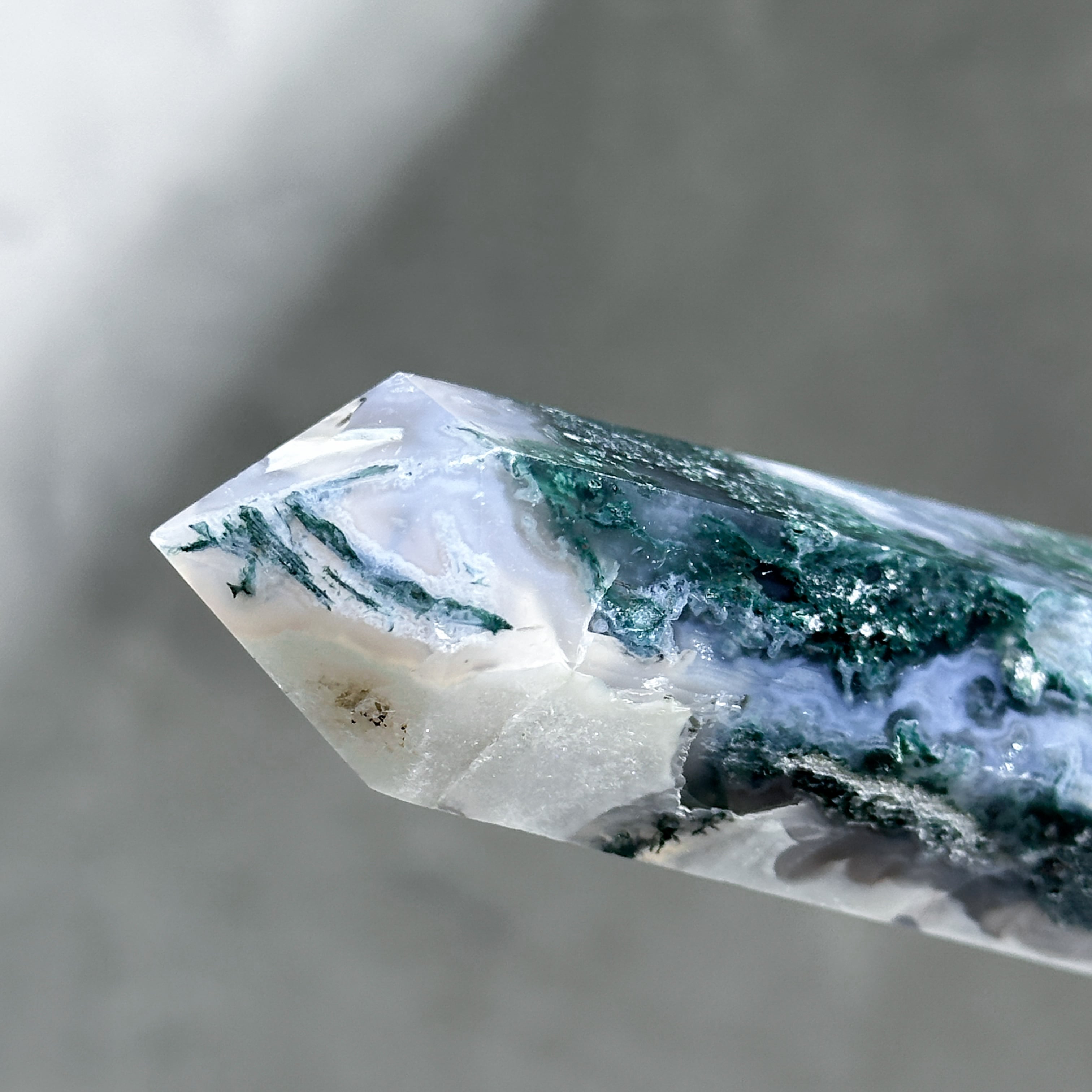 モスアゲート タワー71◇ Moss Agate ◇天然石・鉱物・パワーストーン